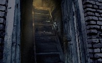 扉と階段と灯り